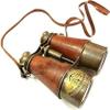 Antique Brass 10x Roof Prism Binoculars  Vintage-Style Bird Watching Binoculars with Tripod Mount & Scratch-Resistant Lens Coating view 1