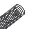 18 Pcs 38mm Spiral Binding Coils, 48 Cycle 4:1 Pitch, 310 Sheet Capacity for A4 Paper, 360 Degree Rotatable, to Cut and Bind view 2