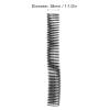 18 Pcs 38mm Spiral Binding Coils, 48 Cycle 4:1 Pitch, 310 Sheet Capacity for A4 Paper, 360 Degree Rotatable, to Cut and Bind view 4
