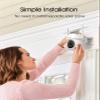 ANRAN 5MP Solar Security Cameras Wireless Outdoor, 2.4G WiFi Camera for Home Security with Fixed Solar Panel, 360 PTZ for Home Surveillance, PIR Human Detection, 3MP Color Night Vision, 2-Way Talk view 2