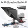 Desview P15 Teleprompter15 inch Aluminum Alloy Liftable Teleprompter, High Display Glass, Compatible with iPad Tablet Phone DSLR Camera, No Assembly, Carry Case Included, Great for Video Making view 4