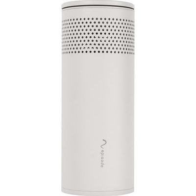 ES-RAD-SPK3-WHT Radiance Outdoor Bollard Speaker with 360 Sound and Lighting Integration, White
