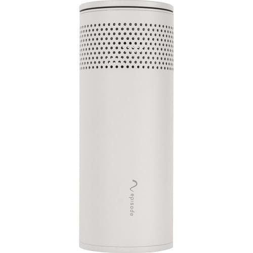 ES-RAD-SPK3-WHT Radiance Outdoor Bollard Speaker with 360 Sound and Lighting Integration, White