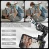 ORDRO M5 Handheld Camera 5K, 3-Axis Stabilisation Video Camcorder, Portable IR Night Vision WiFi Vlogging Camera with 120 Wide Angle, Face Tracking, 64G Card, Remote Control, Bracket view 3