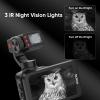 ORDRO M5 Handheld Camera 5K, 3-Axis Stabilisation Video Camcorder, Portable IR Night Vision WiFi Vlogging Camera with 120 Wide Angle, Face Tracking, 64G Card, Remote Control, Bracket view 4