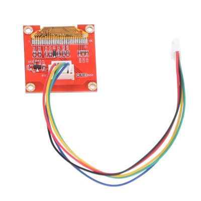 1.3in OLED Display Module 12864 LCD Screen with IIC Serial Port Driver Board, DC3.3V Supply, Scratch ABS Material, Clear Wide Viewing Angle, Stable Double