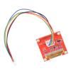 1.3in OLED Display Module 12864 LCD Screen with IIC Serial Port Driver Board, DC3.3V Supply, Scratch ABS Material, Clear Wide Viewing Angle, Stable Double view 2