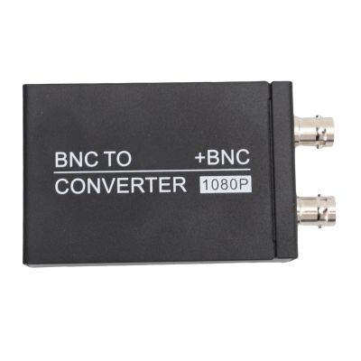 Zunate BNC to HDMI Converter Adapter Supports 1080P HD Output with Audio, Metal Housing Signal Converter for CCTV Camera DVR Monitor TV Display Projector System
