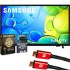 Samsung 32 inch 1080P FHD F6000F Smart TV (2025) CPS Exclusive 26 Month Protection, 2X HDMI Cables & Deco Gear Complete Home Theater Beginner's Guidebook view 1