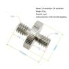 BMXIJW 1/4" Male to 3/8" Male Threaded Adapter Double Male Screw Adapter Tripod Screw Adapter Double Head Stud Converter Metal Camera(1/4 to 1/4) view 2