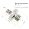 BMXIJW 1/4" Male to 3/8" Male Threaded Adapter Double Male Screw Adapter Tripod Screw Adapter Double Head Stud Converter Metal Camera(1/4 to 1/4) view 4