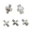 BMXIJW 2PCS 1/4" 3/8" Male Female Thread Screw Tripod Plate Screw Mount for Camera Flash Tripod Mic Metal Camera Accessories Mount Adapter(1/4 to 1/4) view 4