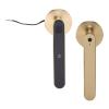 5 in 1 Multi Function Smart Door Entry Lock with Fingerprint Safety Lock, Password IC Card for Tuya App Key Unlocking Gold Handle, Designed for Home, Apartment, Office, Bedroom view 2