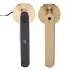 5 in 1 Multi Function Smart Door Entry Lock with Fingerprint Safety Lock, Password IC Card for Tuya App Key Unlocking Gold Handle, Designed for Home, Apartment, Office, Bedroom view 3