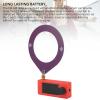 Micro Pocket Radio with SI4732 Chip, AM FM SW LSB USB Bands, 1.9in Color Screen, USB C Rechargeable, LED Light, 3.5mm Jack, Compact Stereo Receiver for Travel & Daily Use view 4