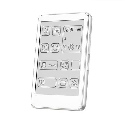 MP3 Player, 2.7 Ink Screen Mp3 & Mp4 Music Player with Speaker, Portable HiFi Sound Quality Music Player, Electronic Book, Eye Caring Design, for Home Outdoor Travel