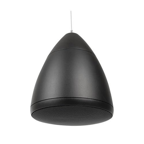 ECS-800-PND4-BLK 800 Commercial Series 70V Pendant Speaker with 4" Woofer, and Tool-Less Tap Settings  Black