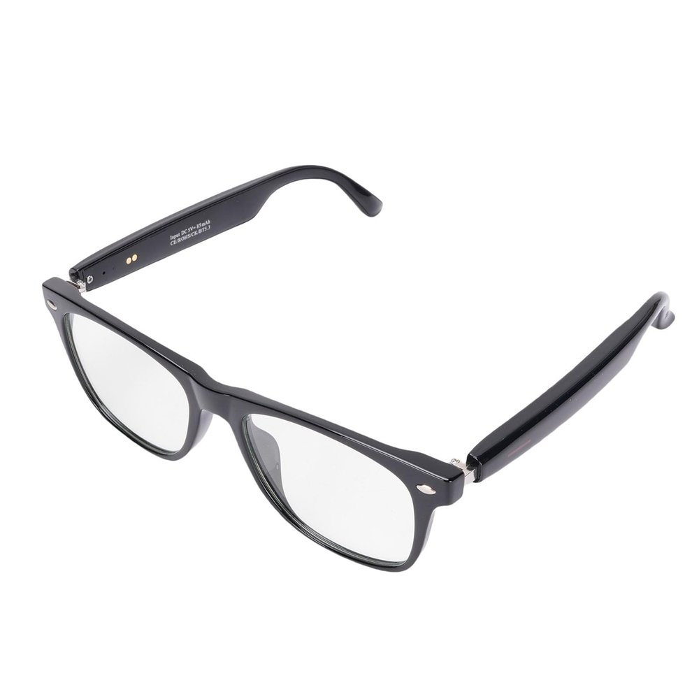 Yoidesu Smart Glasses with Ai Translator, Bluetooth V5.4 Smart Sunglasses for Men & Women, IP65 Water Proof, 144 Language Real Time Translation, Ai Glasses for Travel Business (Black