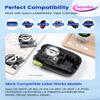 Anycolor LK-4WBN Replace for Epson Label Maker Tape LC-4WBN SS12KW 12mm 0.47" Label Tape Refill Used for Epson LabelWorks LW300 LW400 LW600P LW700, Black on White, 1/2" x 26', 8-Pack view 2