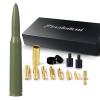 50 Cal Bullet Antenna Green Bullet Antenna Truck Car Antenna Replacement for Silverado 1500 Ford F150 F250 F350 Dodge Ram 1500 GMC Sierra 1500 Ranger Jeep Short Replacement Antena (Green) view 1