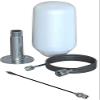 Scan Iridium Passive Omnidirectional Antenna | Satellite Signal Boost | Marine & Remote Use | Easy Mount | Rugged Design | Compatible with Iridium Phones and Iridium GO! | 12M Cable | with Deck Mount view 1