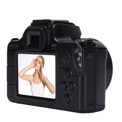48MP 2K Digital Camera, Portable Compact Point and Shoot Camera, with 16X Digital Zoom, 2 inch Screen, for Teens Adults Travel (Black)