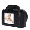 48MP 2K Digital Camera, Portable Compact Point and Shoot Camera, with 16X Digital Zoom, 2 inch Screen, for Teens Adults Travel (Black) view 1