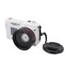 4K 70MP FHD Digital Camera with Dual Screens, Autofocus F1.8 DSLR Camera with WiFi Instant Sharing, 50X Digital Zoom, Fill Light (White) view 2