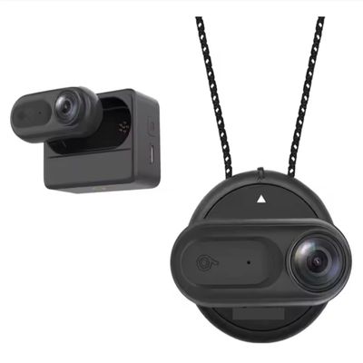 Tirol Waterproof HD Body Camera with Magnetic Lanyard, USB Rechargeable Camcorder  Lightweight Wearable Sports Cam for Cycling, Traveling and Pet Walks