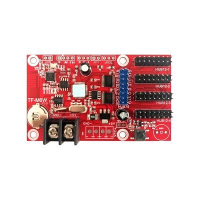 KACOME Control Card TF-M6W Single Color Full Color Door Header Advertising led Display M6W