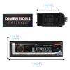 Dual Electronics MXD140B Marine Radio | AM/FM Stereo Receiver | 8-Character LCD | Single DIN | Boat Radio with Built-in Bluetooth | USB Port with 2.1 A Charging | Black view 4