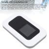 4G WiFi Mobile Hotspot, 300Mbps High Speed WiFi Router with SIM Card Slot, Portable Hotspot Devices 10 Devices Support, for Travel Outdoor Plug & Play view 4