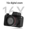 4K Digital Camera for Photography, 48MP Vlogging Cameras for with 180 Flip Screen 2.2 Inch LED Fill Light, Autofocus, for Content Creators, Travel view 3
