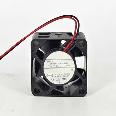 1608VL-04W-B60 DC 12V 0.17A 40x40x20mm 2-Wire Cooling Fan