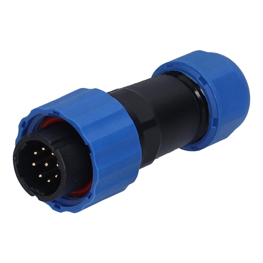 Aramox SP16 SP16 Soft Aviation Aviation Connector for Instruments, Copper Material for Program Controlled by The Program (9 core (250V 5A))