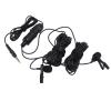 Microphone for Camera,Wireless Lavalier Microphone,Double Lav Lapel Microphone with Noise Reduction,Professional Lapel Mic for Record Interview,Vlogs,Tiktok view 1