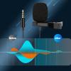 Microphone for Camera,Wireless Lavalier Microphone,Double Lav Lapel Microphone with Noise Reduction,Professional Lapel Mic for Record Interview,Vlogs,Tiktok view 3