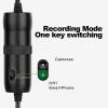 Microphone for Camera,Wireless Lavalier Microphone,Double Lav Lapel Microphone with Noise Reduction,Professional Lapel Mic for Record Interview,Vlogs,Tiktok view 4