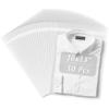 Frametory 10x13 Inches Acid-Free Plastic Sleeves Clear Storage Bags, 50 Pcs Self Sealing Cellophane Bags for Packaging, Clothing & T Shirts view 1