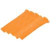 0.50 x 8 in. Orange Hook & Loop Cable Strap with Eye - Pack of 25 view 1