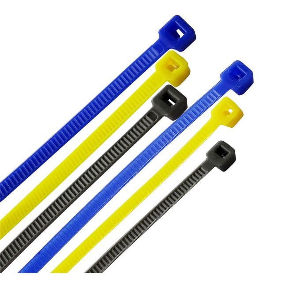 4 & 8 in. Cable Tie Assorted Color - Pack of 200