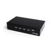 4 Port High Speed HDMI Video Splitter with Audio view 1