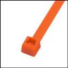 4 in. Orange Cable Tie, 18 lbs - Pack of 100 view 1