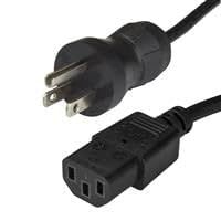 3 ft. NEMA 5-15P to C13 Hospital-Grade Power Cord
