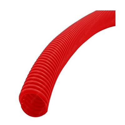 0.5 in. Nominal Size & 20 ft. Length Colored Polyethylene Split Wire Loom Red