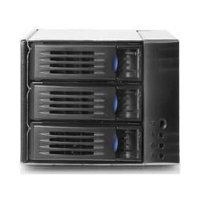 3.5 in. 3 Bay HDD Enclosure with 12Gb per Second SAS and SATA Backplane Brown Box