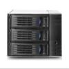 3.5 in. 3 Bay HDD Enclosure with 12Gb per Second SAS and SATA Backplane Brown Box view 1