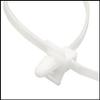 7 in. Natural Push Mount Cable Tie, 50 lbs - Pack of 100 view 1