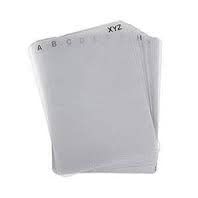 Discsox DVD Pro Alphabet Dividers