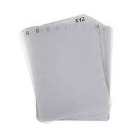 Discsox DVD Pro Alphabet Dividers
